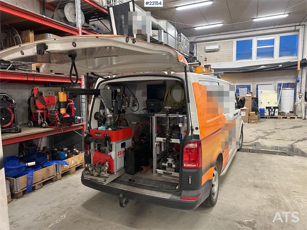 Volkswagen Transporter pipe inspection truck w/ Rico equipmen 2019 22154 Volkswagen Transporter pipe inspection truck w/ R...