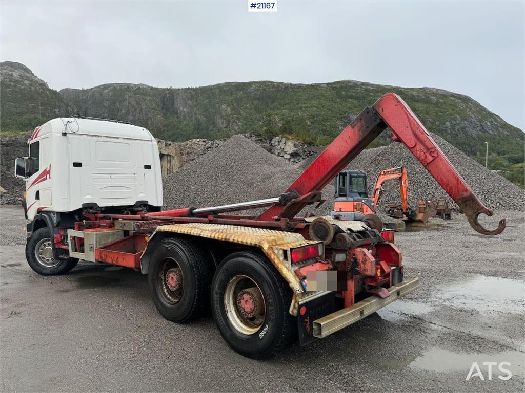 Scania R164 6x4 Hook truck. 2003 21167 R164 6x4 Hook truck. 2003 1 image 4