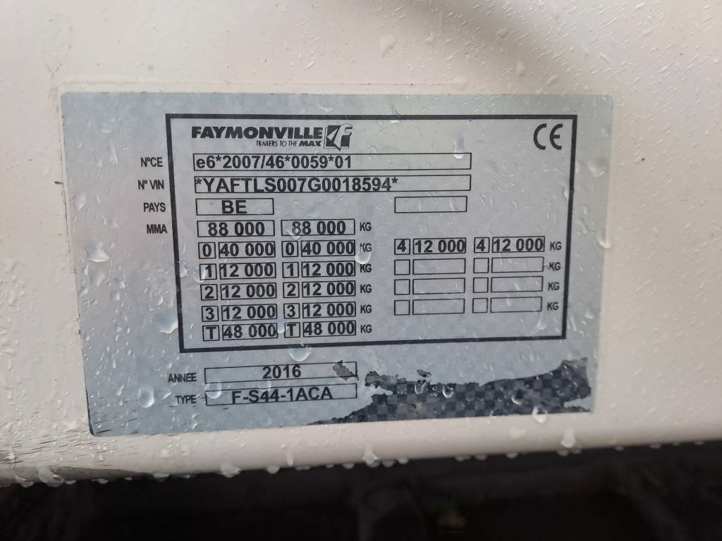 Faymonville EURO MEGA-Z4H + 4158LS 8x4 (LOW hour readings) 2016 ATR-2154+2153+2152 Faymonville EURO MEGA-Z4H + 4158LS 8x4 ...