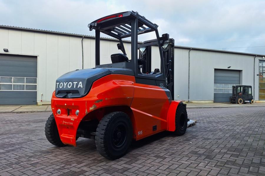 Toyota 9FBM70T Electric, 7 Tons Capacity, Lift Height 4.7 2022 TOYOTA - 9FBM70T - 63953 9FBM70T Electric, 7 Tons Capacity,...
