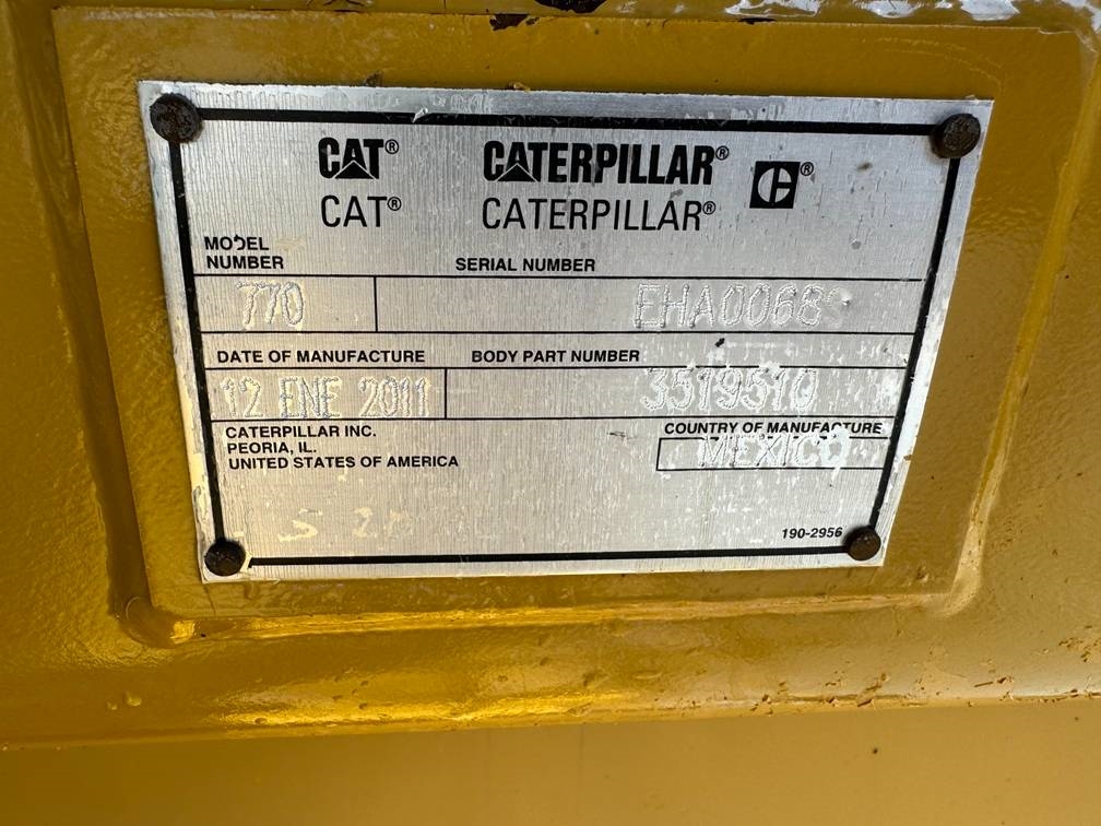 CAT 770 2011 5370 770 2011 1 image 9