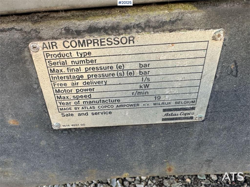 Atlas Copco GA 355 screw compressor 1986 20125 GA 355 screw compressor 1986 1 Compressors image 10