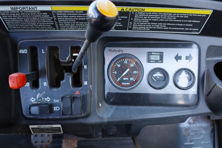 Kubota RTV1140CPX-UK 4x4 ATV As-Is, Diesel, 4x4 Drive, 4 2013 KUBOTA - RTV1140CPX-UK 4x4 ATV - 62968 RTV1140CPX-UK 4x4 ATV...