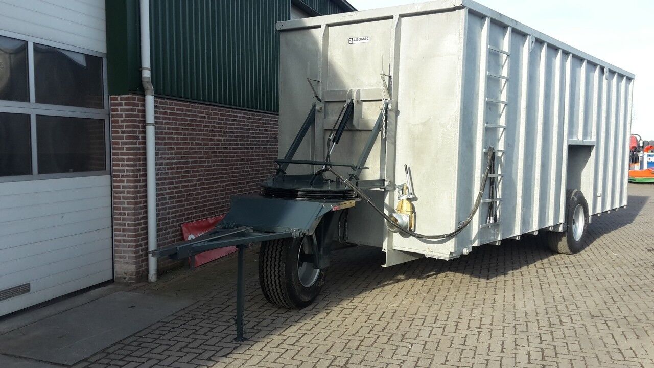 Mestcontainer met neuswiel N5257 Mestcontainer met neuswiel 0 image 5