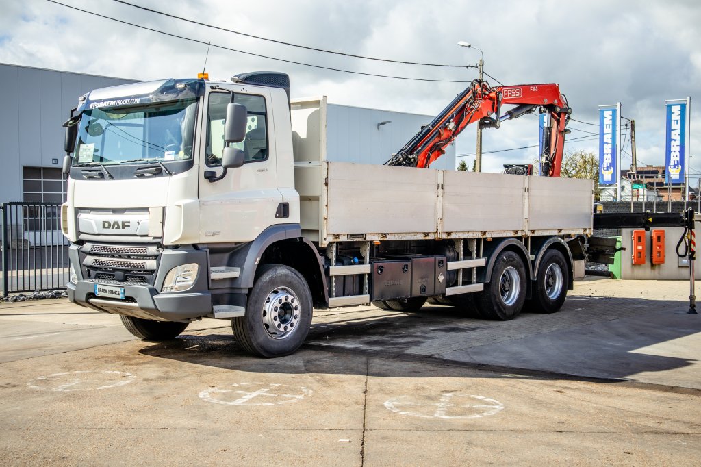 DAF CF 450-6X4+FASSI18T/M(3EXT)-78500KM 2018 E59556 DAF 450-6X4+FASSI18T/M(3EXT)-78500KM 2018 1 image 3