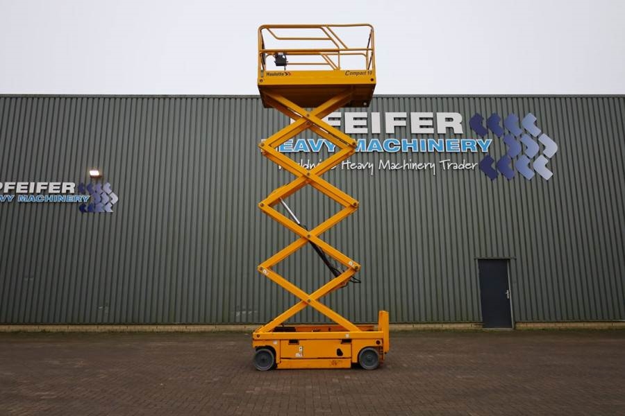 Haulotte Compact 10 Electric, 10.2m Working Height, 450kg C 2019 HAULOTTE - Compact 10 - 63299 Compact 10 Electric, 10.2m ...