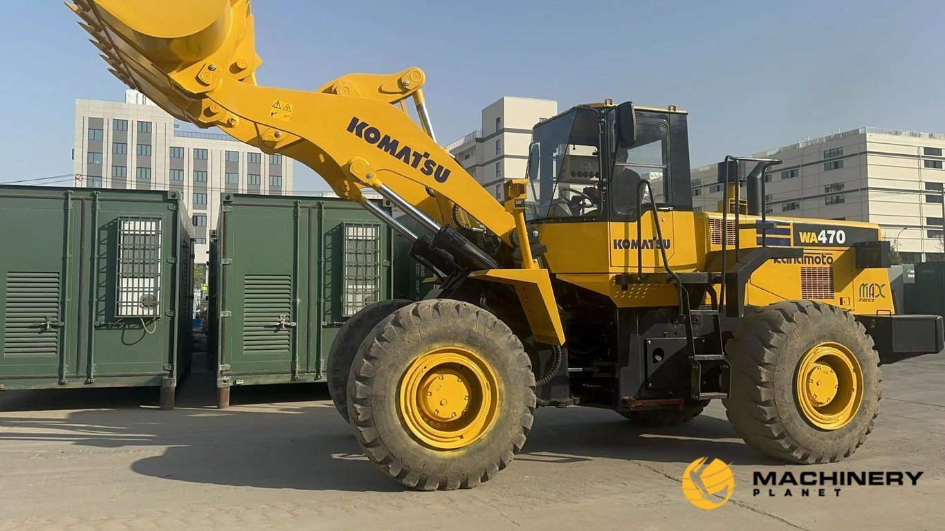 WA470-3 Komatsu good price hot sale made in japan Original WA470-3 2018 1 Wheel Loaders image 7