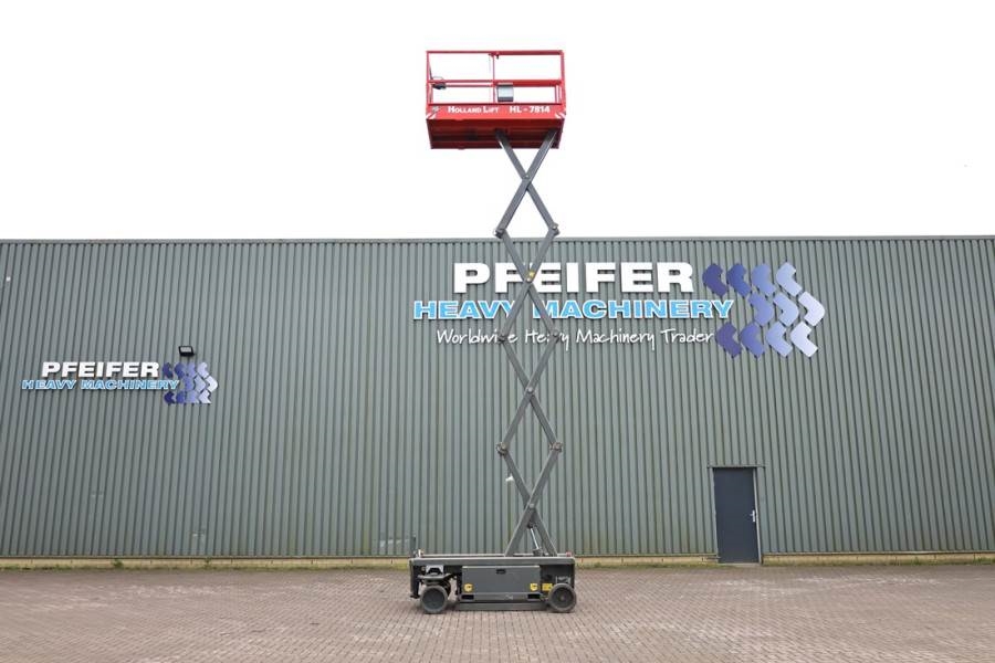 Holland Lift Ecostar HL-7814 Electric, 10m Working Height, 450k 2015 HOLLAND LIFT - Ecostar HL-7814 - 63507 Holland lift E...