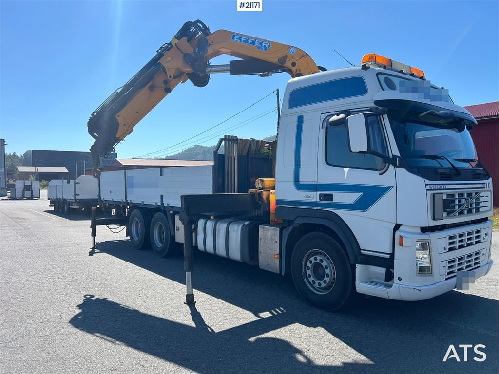 Volvo FM480 crane truck w/,370.11/8S Effer crane WATCH V 2008 21171 FM480 crane truck w/,370.11/8S Effer crane WATCH V 200...