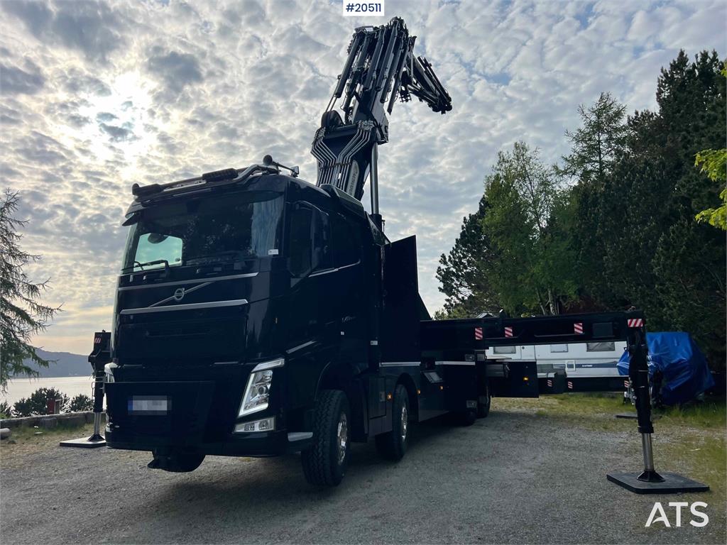 Volvo FH 540 8x2 Crane truck w/ 165 t/m HIDROKON crane w 2021 20511 FH 540 8x2 Crane truck w/ 165 t/m HIDROKON crane w 202...