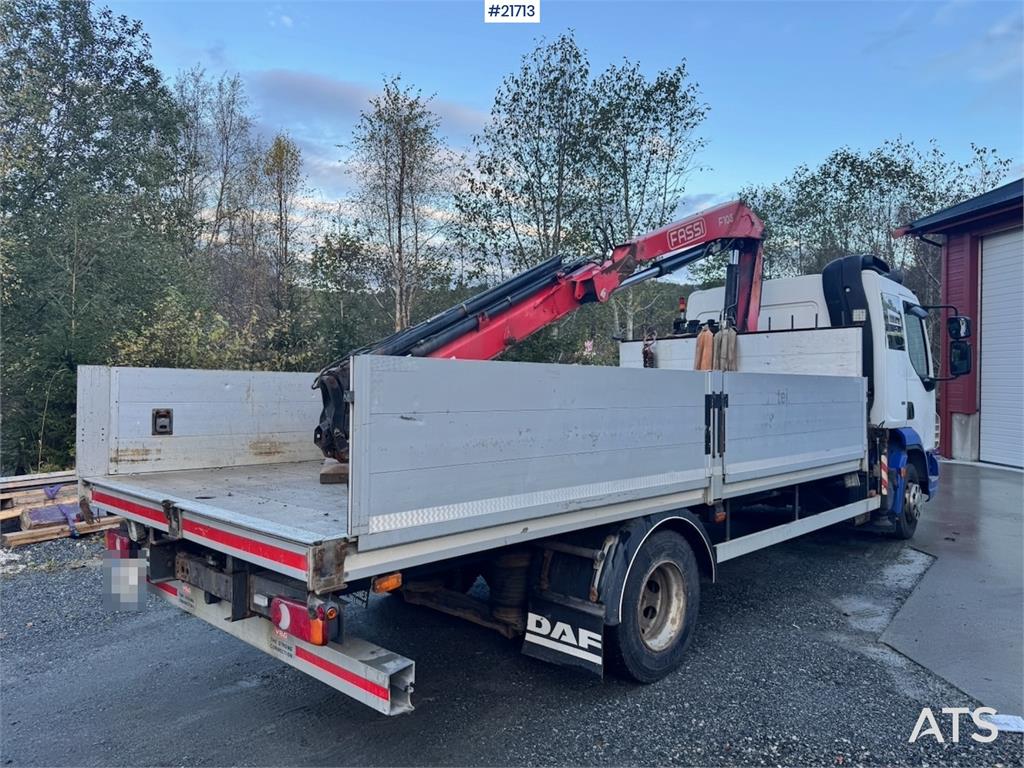 DAF Fa 45.220 Crane truck. 180,000 km. 2012 21713 DAF Fa 45.220 Crane truck. 180,000 km. 2012 1 Crane trucks image 8