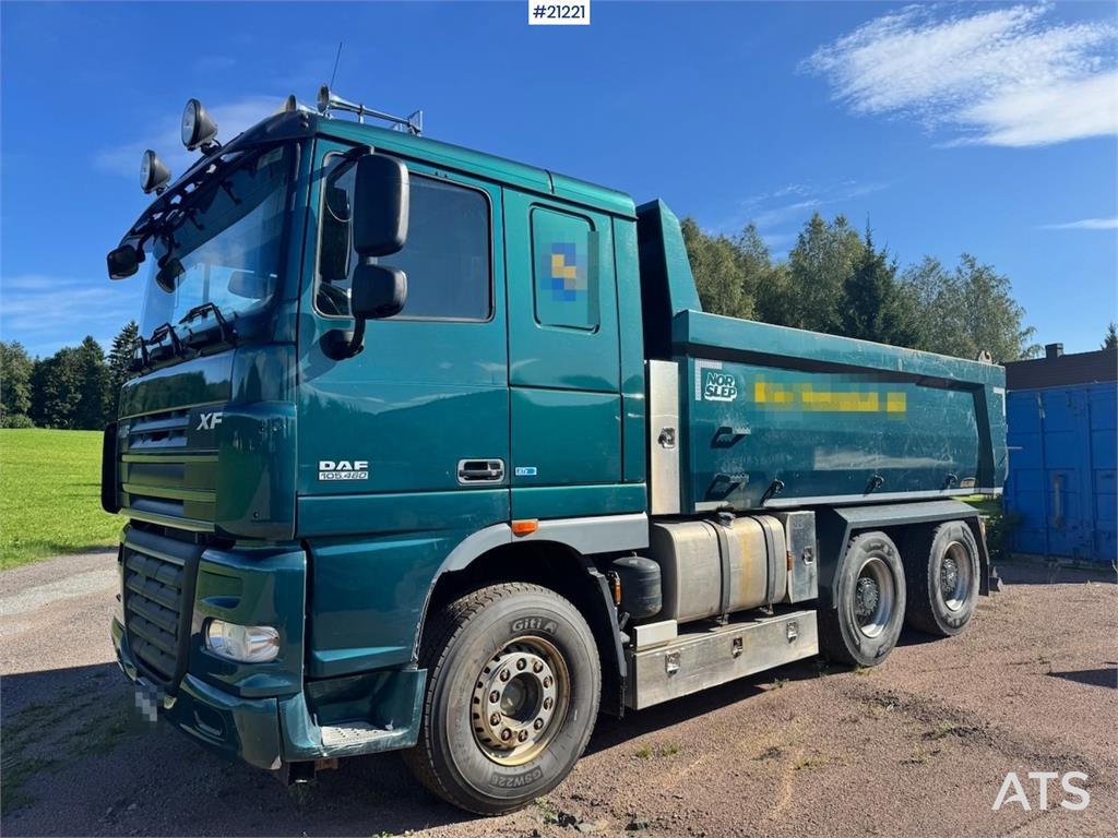 DAF XF 105.460 6x4 Tipper Truck. 2013 21221 DAF XF 105.460 6x4 Tipper Truck. 2013 1 Tipper trucks image 2