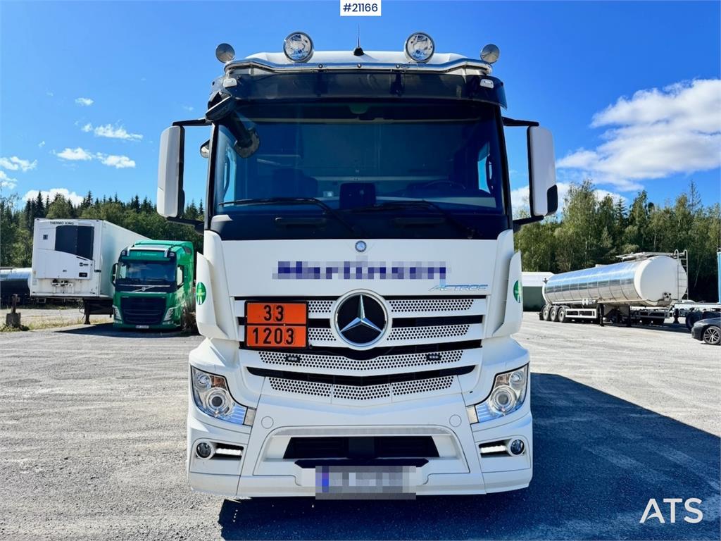 Mercedes-Benz Actros 2553 Tank truck w/ vm tarm trailer. 2018 21166 Actros 2553 Tank w/ vm tarm trailer. 2018 1 image 10