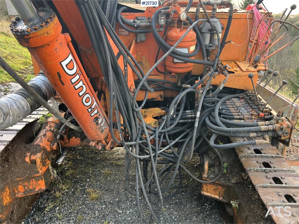 Tamrock DHA400 Drilling rig w/ CPR 438L hammer 1986 21730 Tamrock DHA400 Drilling rig w/ CPR 438L hammer 1986 1 image 15