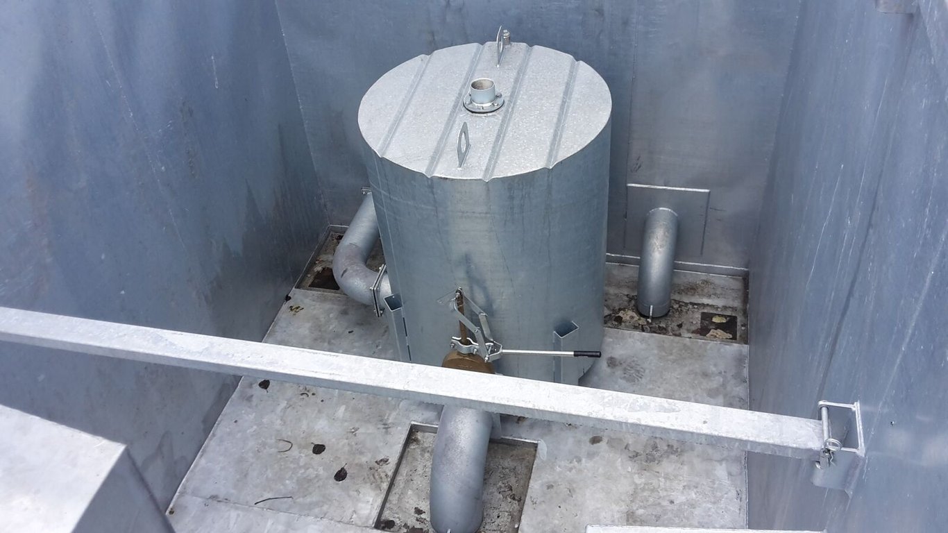 Agomac gegalvaniseerde mest-pompcontainer N5920 Agomac gegalvaniseerde mest-pompcontainer 0 image 5