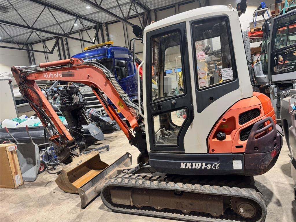 Kubota KX101-3 Mini Excavator w/ Bucket and Grab 2005 21838 KX101-3 Mini Excavator w/ Bucket and Grab 2005 1 image 6