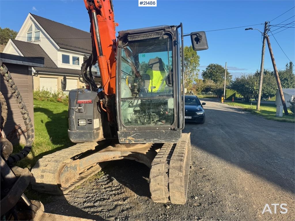 Hitachi ZX85US-5A w/ Rototilt and 2 buckets. 2016 21486 ZX85US-5A w/ Rototilt and 2 buckets. 2016 1 Crawler Excavators ima...