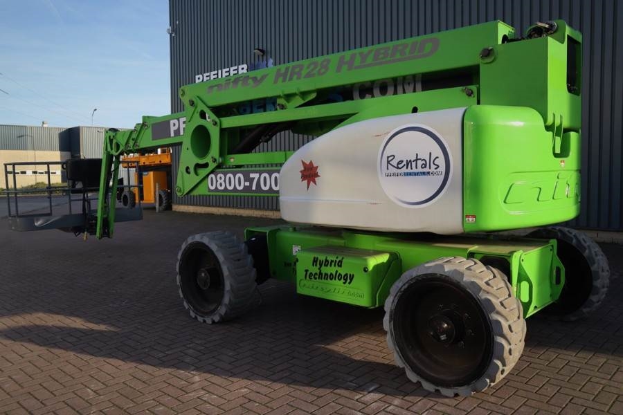 Niftylift HR28 HYBRIDE Valid inspection, *Guarantee! Hybrid, 2015 NIFTYLIFT - HR28 HYBRIDE - 62220 Niftylift HR28 HYBRIDE ...