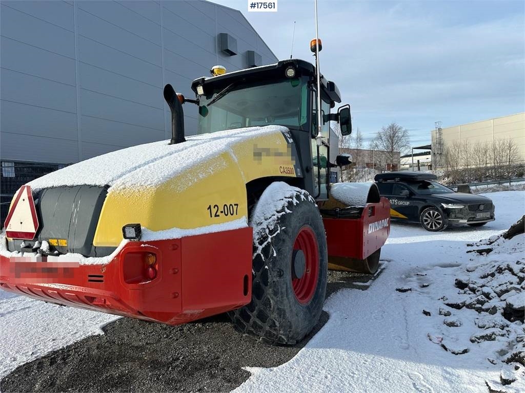 Dynapac CA3500D roller train with Trimble GPS from approx. 2012 17561 CA3500D roller train with Trimble GPS from approx. 2...