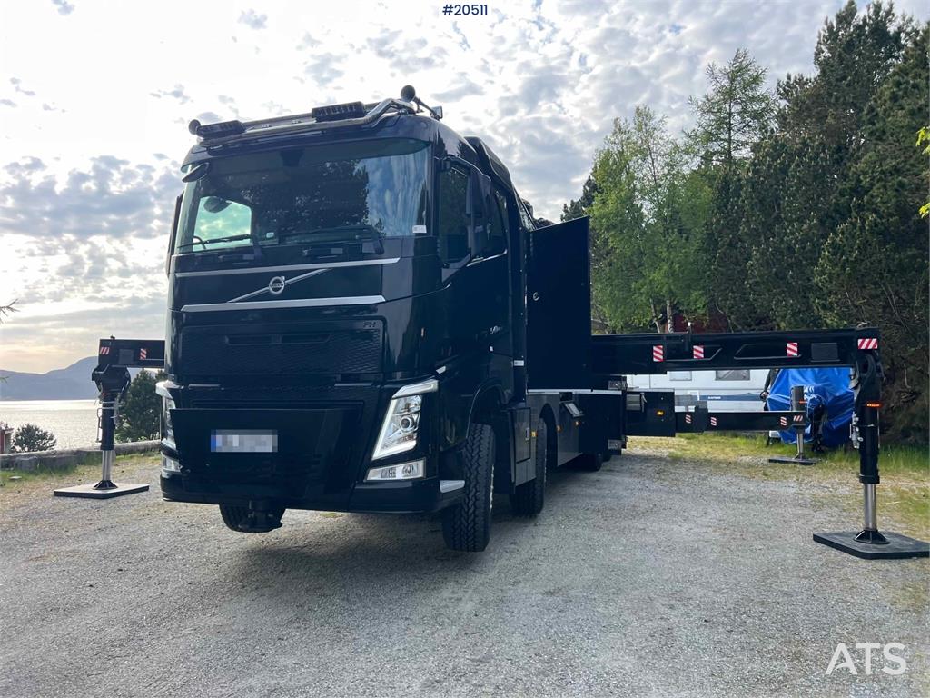 Volvo FH 540 8x2 Crane truck w/ 165 t/m HIDROKON crane w 2021 20511 FH 540 8x2 Crane truck w/ 165 t/m HIDROKON crane w 202...