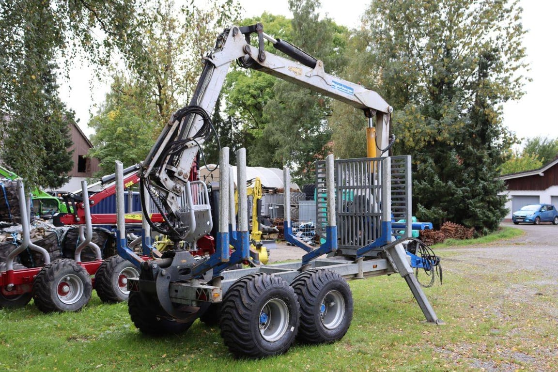 Forestry Trailer Binderberger Ruckewagen RW14 2010 2010 Binderberger Rückewagen RW14 2010 1 image 5