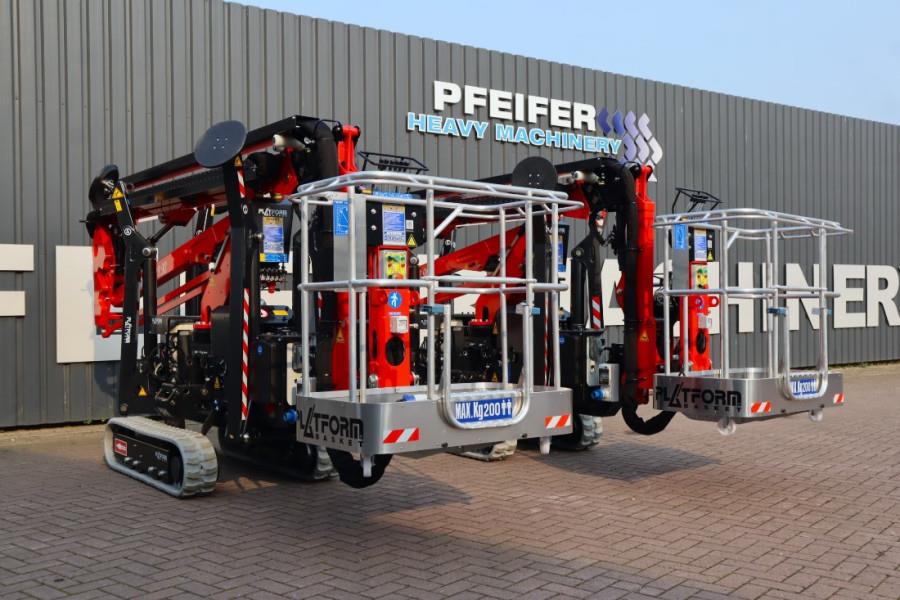 Platform Basket Spider 18.90 PRO CE Declaration, Valid inspection, 2024 PLATFORM BAS - Spider 18.90 PRO - 63060 Basket Spi...
