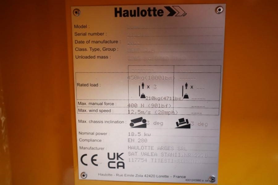 Haulotte Compact 12DX Valid Inspection, *Guarantee! Diesel, 2023 HAULOTTE - Compact 12DX - 61478 Compact 12DX Valid Inspec...