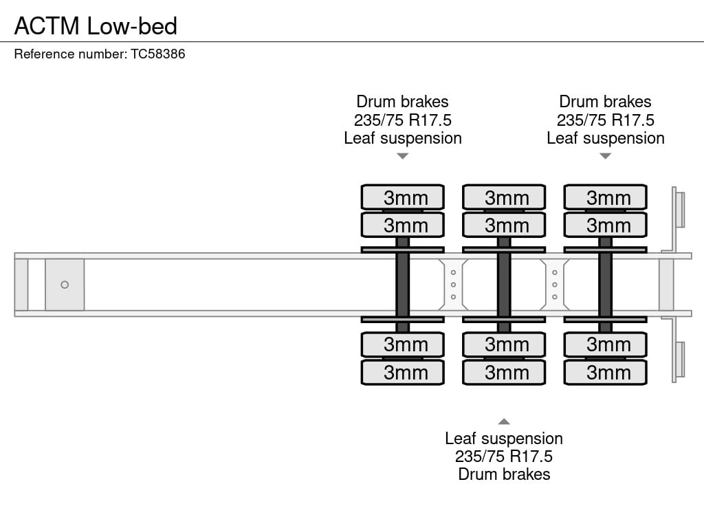 ACTM Low-bed 1989 TC58386 ACTM 1989 1 image 14