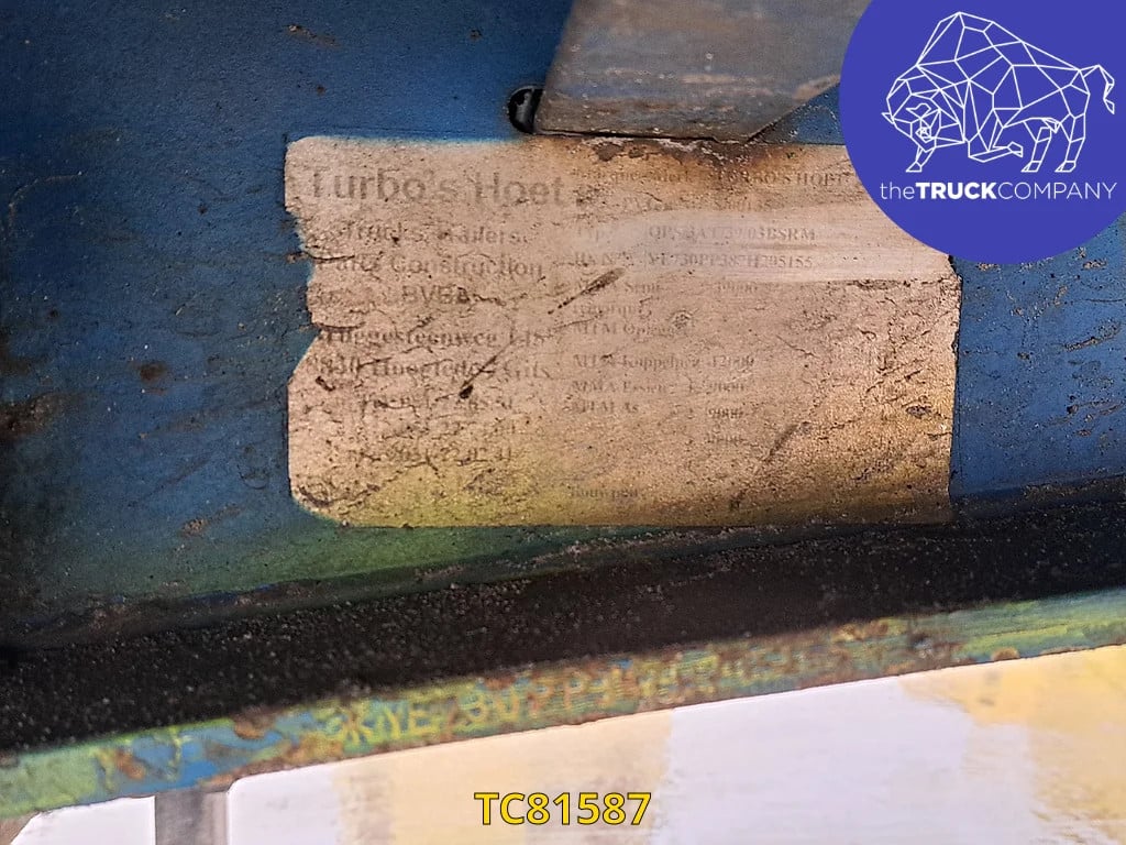 Turbos Hoet Flatbed 2008 TC81587 TURBOS HOET 2008 1 image 8