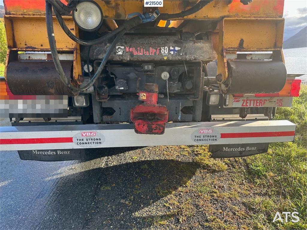 Mercedes-Benz Actros 2848 4x4+2 snow rigged hook truck w/ 20t ho 2011 21500 Actros 2848 4x4+2 snow rigged hook w/ 20t ho 2...