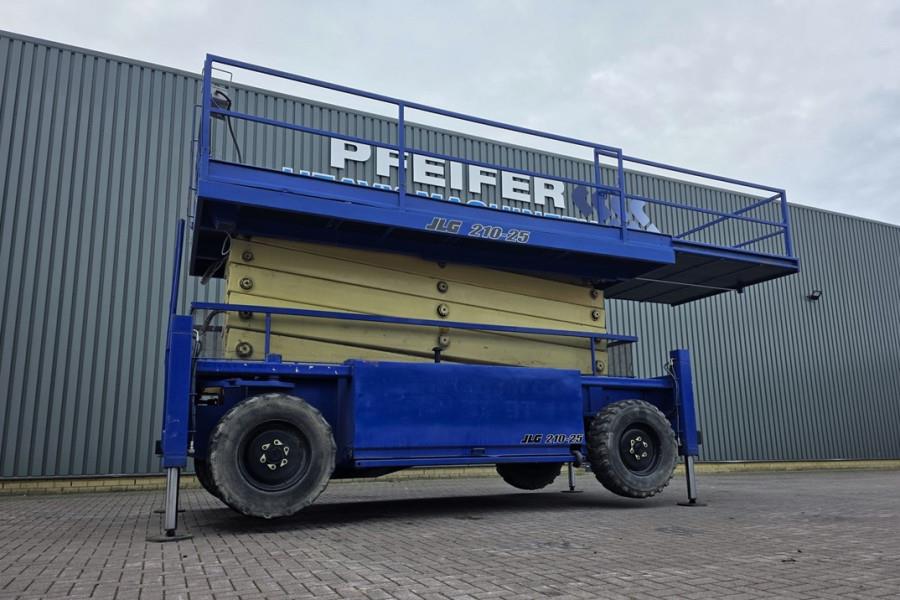 JLG 210-25 Diesel, 4x4 Drive, 23m Working Height, 1000 2008 JLG - 210-25 - 90378 210-25 Diesel, 4x4 Drive, 23m Working Hei...
