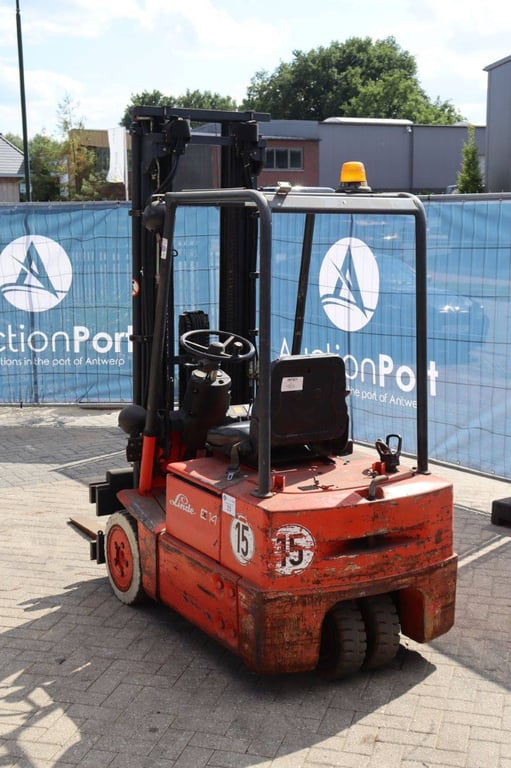 Forklift Linde E14 Electric 1400kg 3.5m 1994 1994 E14 1994 1 Forklift image 4