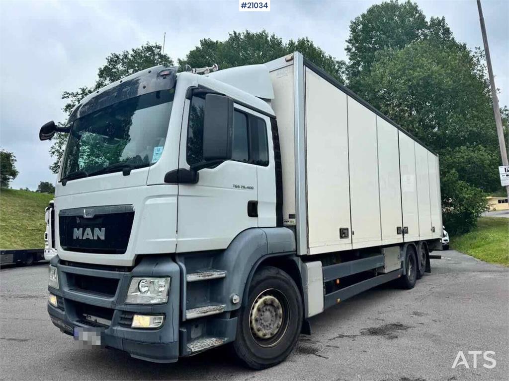 MAN TGS 26.400 6x2 Box truck w/ Full side opening. WAT 2013 21034 TGS 26.400 6x2 Box w/ Full side opening. WAT 2013 1 image 2