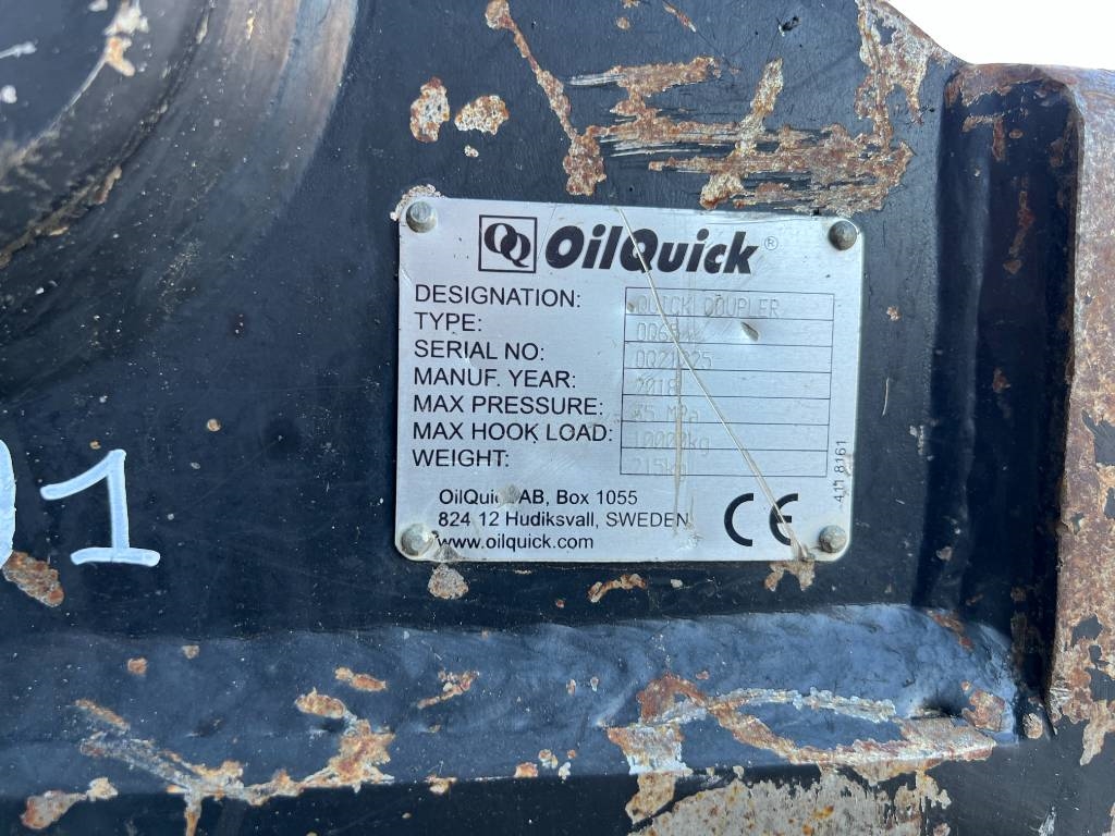 OilQuick OQ65 - M314F / M316F / M318F 2018 907481 OilQuick OQ65 - M314F / M316F / M318F 2018 1 image 10