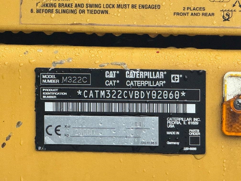 CAT M 322 C 2005 5451 M 322 C 2005 1 Other cranes image 10