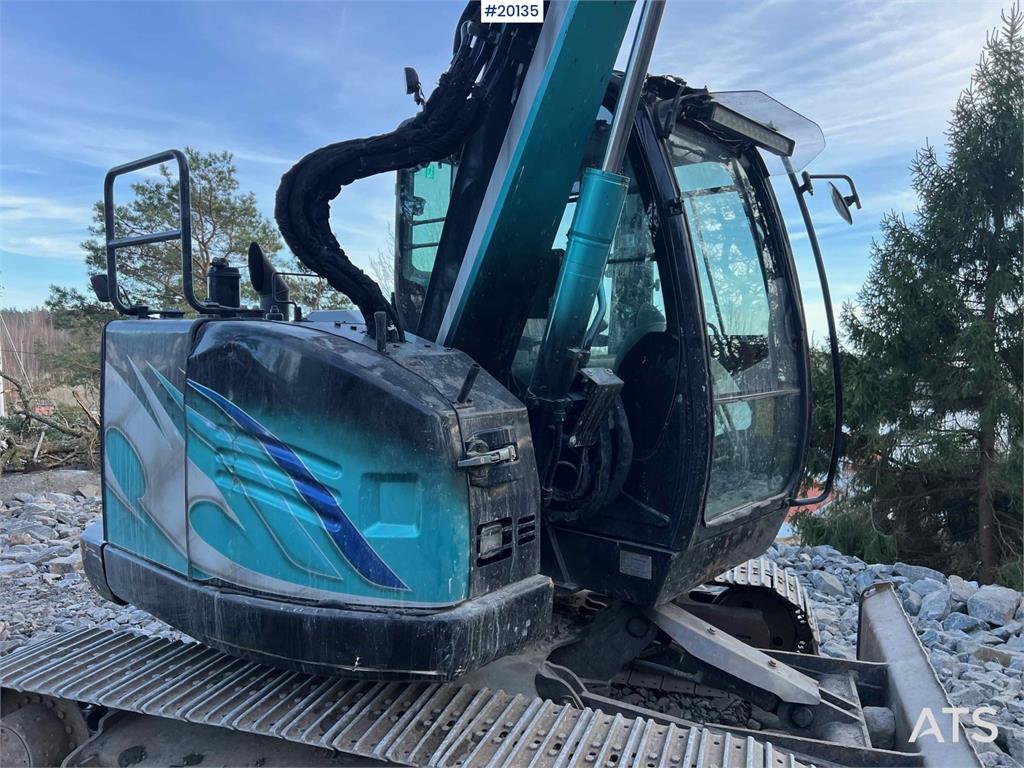 Hitachi zx85us-6 excavator w/ digging bucket, hydraulic sa 2019 20135 zx85us-6 excavator w/ digging bucket, hydraulic sa 2...