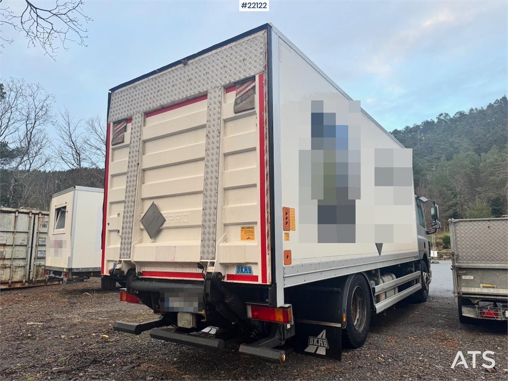 DAF CF75.310 4x2 box truck with full side opening. Onl 2012 22122 DAF CF75.310 4x2 box truck with full side opening. Onl 2...