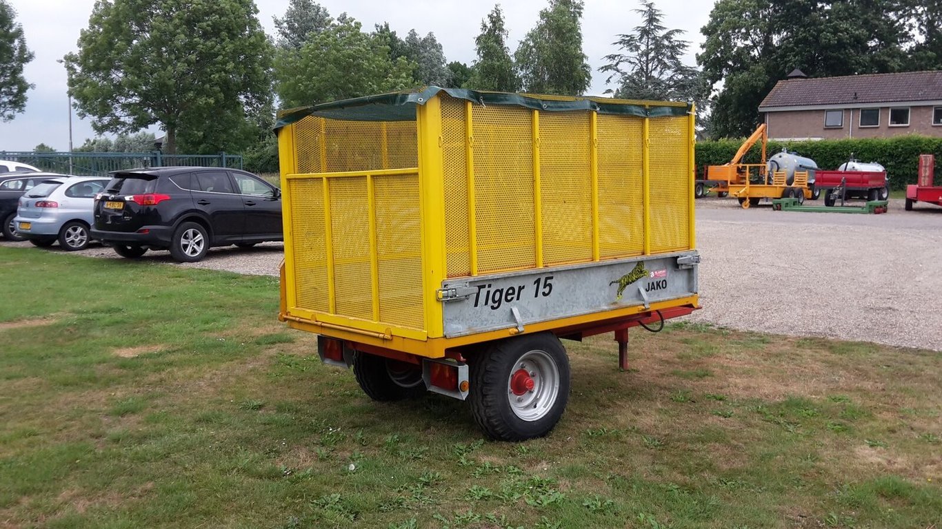Jako tiger 15 met snipperopbouw N3941 Jako 15 met snipperopbouw 0 Dump trailers image 5