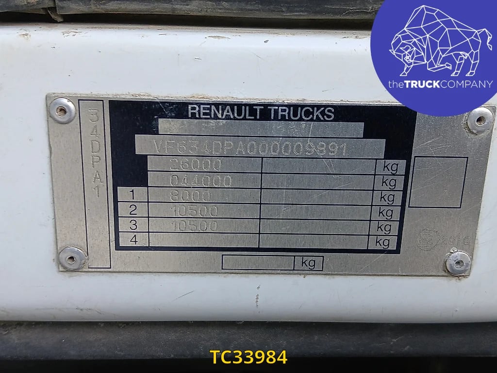 Renault Kerax 380 2011 TC33984 Renault Kerax 380 2011 1 image 5