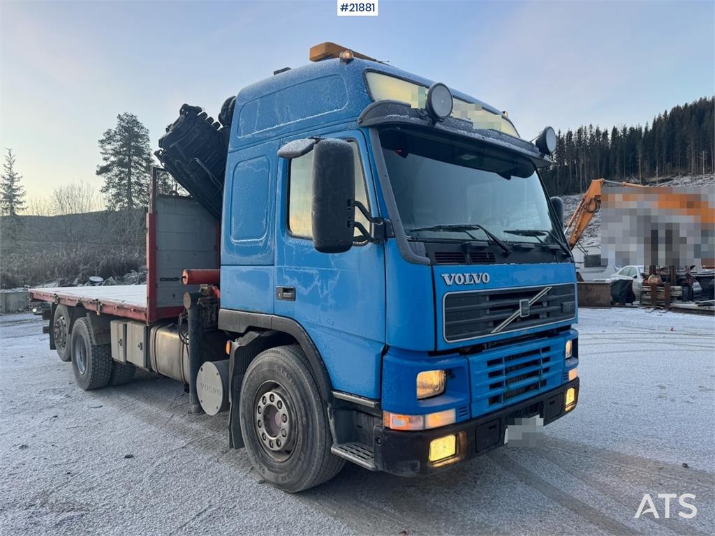 Volvo FM12 6x2 Crane Truck w/ 23 t/m Palfinger Crane WAT 2001 21881 FM12 6x2 Crane Truck w/ 23 t/m Palfinger Crane WAT 200...