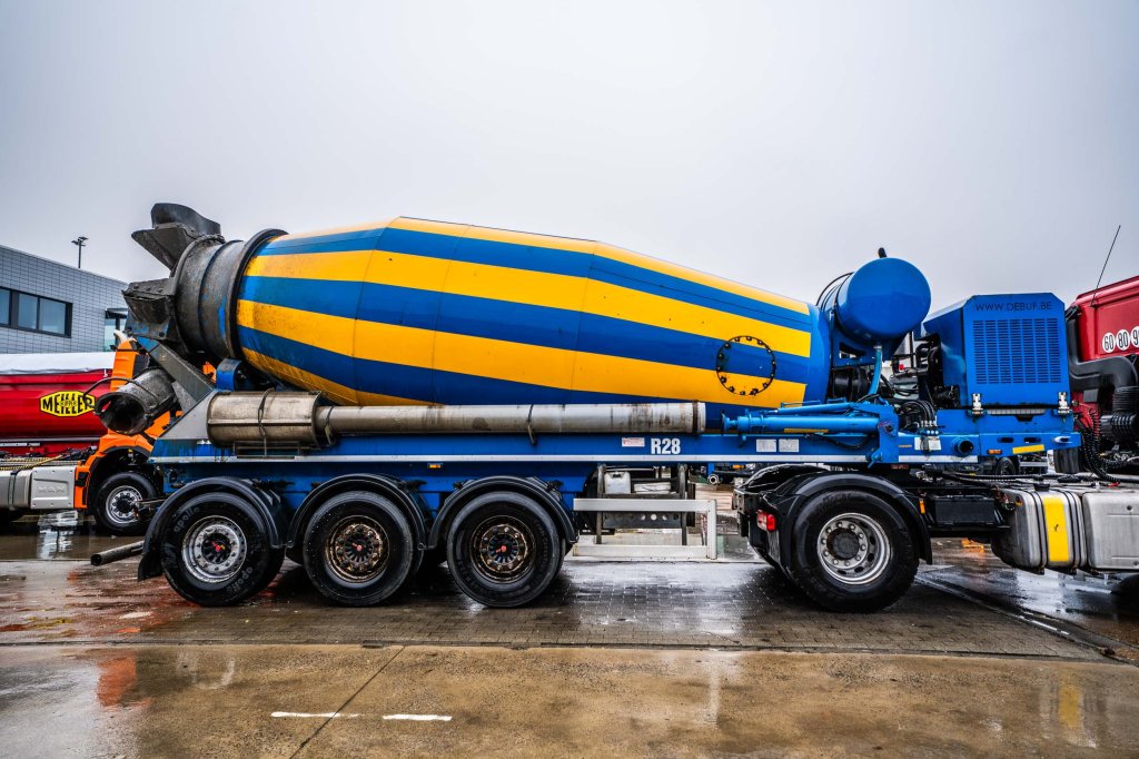 DE BUF BETON MIXER/MISCHER/MALAXEUR-12M3-2020-MOTOR/MOTEUR 2016 E65297 De Buf BETON MIXER/MISCHER/MALAXEUR-12M3-2020-MOTOR...