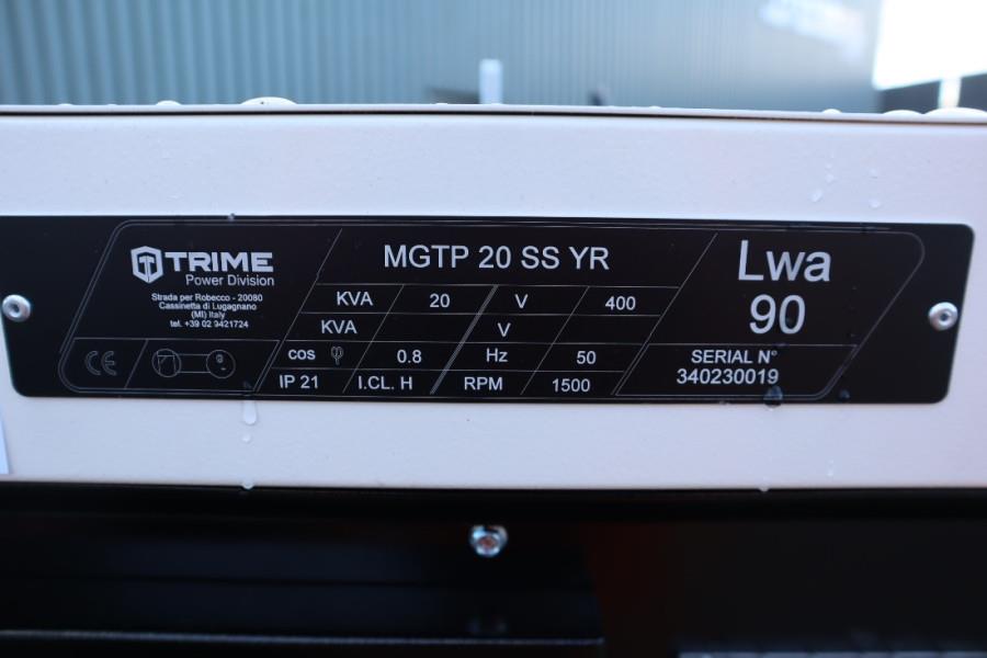 Trime MGTP 20 SS YR Valid inspection, *Guarantee! Diesel 2023 TRIME - MGTP 20 SS YR - 61492 Trime MGTP 20 SS YR Valid insp...
