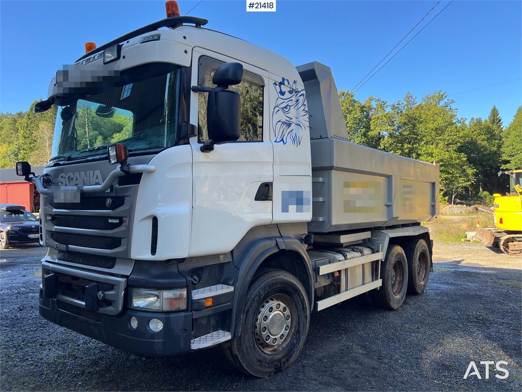 Scania R560 Plow rigged tipper truck w/ plow attachment 2010 21418 R560 Plow rigged tipper truck w/ plow attachment 2010 1...