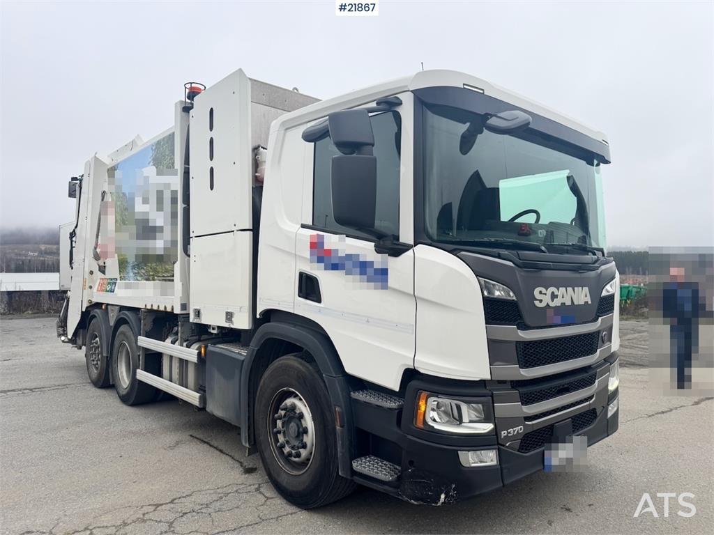 Scania P370 Waste Collection Truck with Washing System WA 2021 21867 P370 Waste Collection Truck with Washing System WA 20...