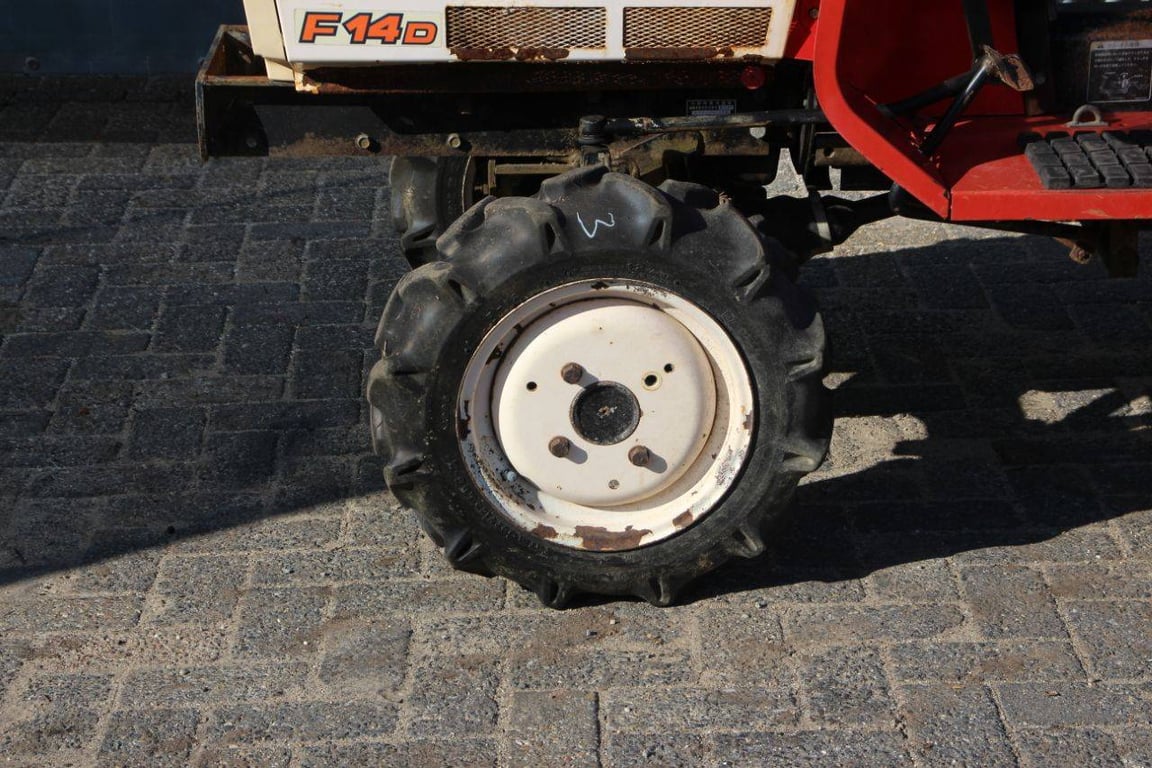 Mini tractor Yanmar F14D Diesel 14hp with cultivator F14D 1 Tractor Units image 14