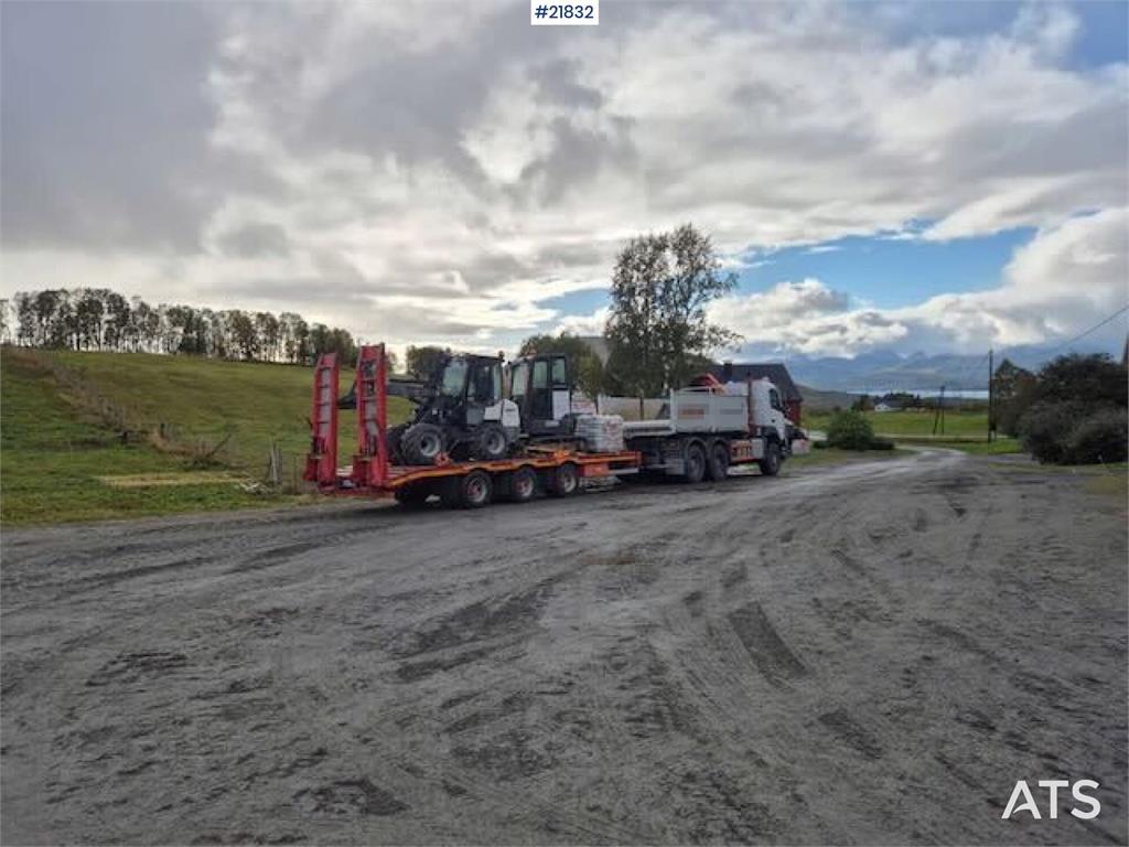 Volvo FMX 6x6 plow rigged dump truck w/ 9.5 t/m crane, 2 2019 21832 FMX 6x6 plow rigged dump truck w/ 9.5 t/m crane, 2 201...