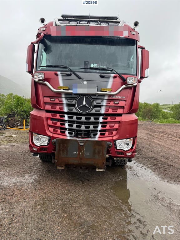 Mercedes-Benz Arocs 2858 6x4 komplett brøyterigget m/underliggen 2015 20898 Arocs 2858 6x4 komplett brøyterigget m/underli...