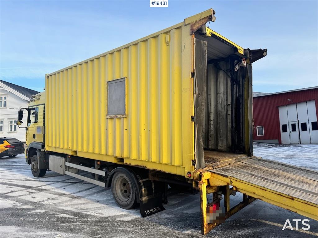 MAN TGM 15.280 Container truck w/ Driving bridges. 2007 19431 TGM 15.280 Container w/ Driving bridges. 2007 1 image 4