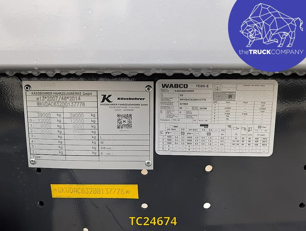 Kässbohrer SKS 27 Tipper 2026 TC24674 Kässbohrer SKS 27 2026 0 Tipper trucks image 14