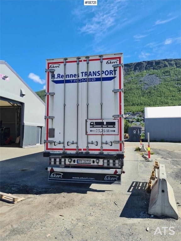Ekeri 3-axle cabinet semitrailer w/ full side opening. 2019 18721 Ekeri 3-axle cabinet semitrailer w/ full side opening. 2...